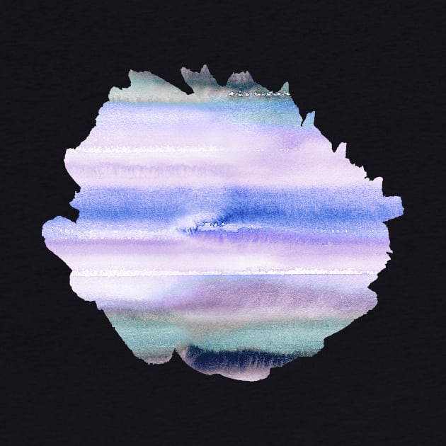 Gradient Watercolor Blue purple by ninoladesign